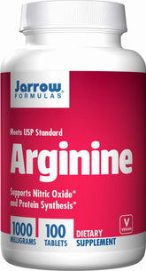 Larginine 1000 MG 100 Comprimés FORMULES JARROW